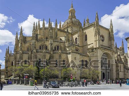 "Segovia Cathedral, Segovia, Castile and Leon, Spain, Europe" View Large Photo Image Stock Photography - "Segovia Cathedral, Segovia, Castile and Leon, Spain, Europe". Fotosearch