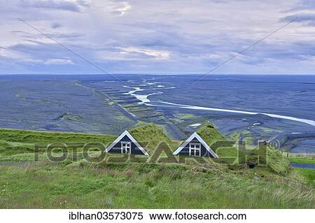 "Sel farm, Skaftafell National Park, Southern Region, Iceland, Europe" View Large Photo Image Stock Photography - "Sel farm, Skaftafell National Park, Southern Region, Iceland, Europe". Fotosearch