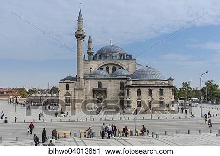 "Selimiye Mosque, Aziziye, Konya, Turkey, Asia" View Large Photo Image Stock Image - "Selimiye Mosque, Aziziye, Konya, Turkey, Asia". Fotosearch