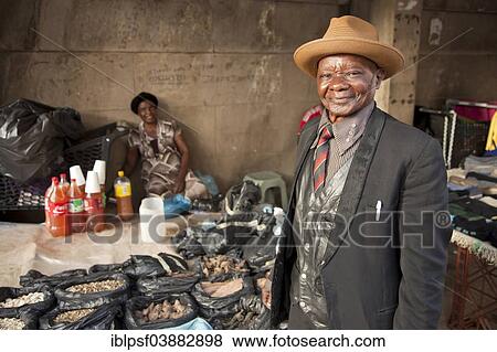 "Seller at the market, Johannesburg, Gauteng, South Africa, Africa" View Large Photo Image Stock Photo - "Seller at the market, Johannesburg, Gauteng, South Africa, Africa". Fotosearch