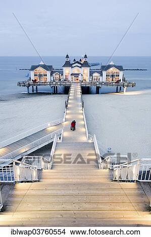 "Sellin pier, Baltic Seaside Resort Sellin, Rugen, Mecklenburg-Western Pomerania, Germany, Europe" View Large Photo Image Picture - "Sellin pier, Baltic Seaside Resort Sellin, Rugen, Mecklenburg-Western Pomerania, Germany, Europe". Fotosearch