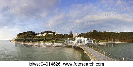 "Sellin Pier, panorama, Rugen Island, Mecklenburg-Western Pomerania, Germany, Europe" View Large Photo Image Stock Photograph - "Sellin Pier, panorama, Rugen Island, Mecklenburg-Western Pomerania, Germany, Europe". Fotosearch