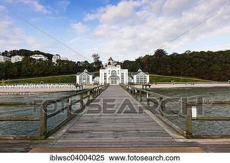 "Sellin Pier, Sellin, Rugen Island, Mecklenburg-Western Pomerania, Germany, Europe" View Large Photo Image Stock Photography - "Sellin Pier, Sellin, Rugen Island, Mecklenburg-Western Pomerania, Germany, Europe". Fotosearch