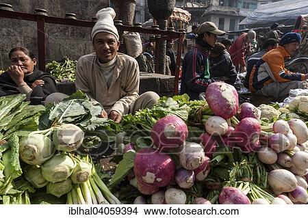 "Selling vegetables in the street, vegetable seller, old town, Kathmandu, Nepal, Asia" View Large Photo Image Picture - "Selling vegetables in the street, vegetable seller, old town, Kathmandu, Nepal, Asia". Fotosearch