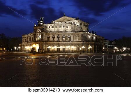 "Semperoper at the Theaterplatz square in the city center, Dresden, Saxony, Germany, Europe" View Large Photo Image Stock Image - "Semperoper at the Theaterplatz square in the city center, Dresden, Saxony, Germany, Europe". Fotosearch