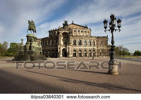 "Semperoper opera house, Theaterplatz square, Dresden, Saxony, Germany, Europe" View Large Photo Image Stock Image - "Semperoper opera house, Theaterplatz square, Dresden, Saxony, Germany, Europe". Fotosearch