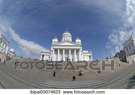 "Senate Square, Senaatintori, Helsinki Cathedral with stairs, Fisheye view, Helsinki, Uusimaa, Finland, Europe" View Large Photo Image Stock Image - "Senate Square, Senaatintori, Helsinki Cathedral with stairs, Fisheye view, Helsinki, Uusimaa, Finland, Europe". Fotosearch