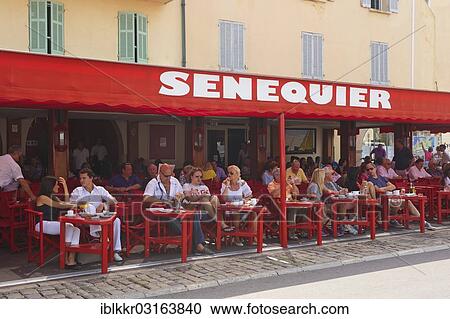 "Senequier cafe on the harbor, Cote d? ÇÖAzur, Saint-Tropez, Departement Var, Region Provence-Alpes-Cote d? ÇÖAzur, France, Europe" View Large Photo Image Stock Image - "Senequier cafe on the harbor, Cote d? ÇÖAzur, Saint-Tropez, Departement Var, Region Provence-Alpes-Cote d? ÇÖAzur, France, Europe". Fotosearch