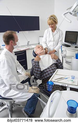 "Senior at the dentist, Germany, Europe" View Large Photo Image Stock Photo - "Senior at the dentist, Germany, Europe". Fotosearch