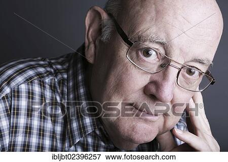 "Senior citizen, elderly man, portrait" View Large Photo Image Stock Photo - "Senior citizen, elderly man, portrait". Fotosearch