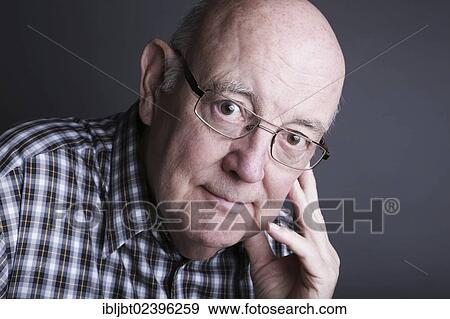 "Senior citizen, elderly man, portrait" View Large Photo Image Stock Photo - "Senior citizen, elderly man, portrait". Fotosearch