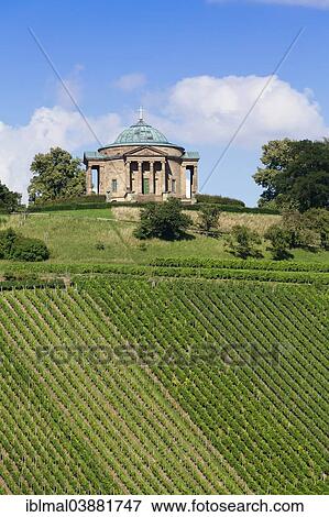 "Sepulchral Chapel in the vineyards near Stuttgart-Rotenberg, Baden-Wurttemberg, Germany, Europe" View Large Photo Image Stock Photo - "Sepulchral Chapel in the vineyards near Stuttgart-Rotenberg, Baden-Wurttemberg, Germany, Europe". Fotosearch