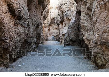 Stock Image - "Sesriem Canyon, Sossusvlei, Namib Desert, Namib Naukluft Park, Namibia, Africa". Fotosearch