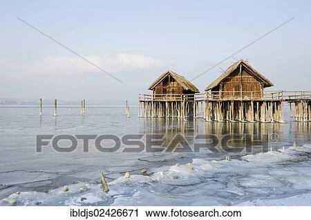 "Settlement of reconstructed stilt houses, Pfahlbaumuseum Unteruhldingen open air museum, UNESCO World Heritage Site, Lake Constance, Baden-Wuerttemberg, Germany, Europe" View Large Photo Image Stock Image - "Settlement of reconstructed stilt houses, Pfahlbaumuseum Unteruhldingen open air museum, UNESCO World Heritage Site, Lake Constance, Baden-Wuerttemberg, Germany, Europe". Fotosearch