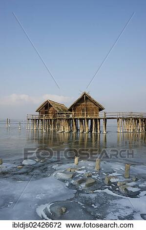 "Settlement of reconstructed stilt houses, Pfahlbaumuseum Unteruhldingen open air museum, UNESCO World Heritage Site, Lake Constance, Baden-Wuerttemberg, Germany, Europe" View Large Photo Image Stock Image - "Settlement of reconstructed stilt houses, Pfahlbaumuseum Unteruhldingen open air museum, UNESCO World Heritage Site, Lake Constance, Baden-Wuerttemberg, Germany, Europe". Fotosearch