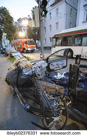 "Severe road traffic accident between a Renault Twingo and a public transport bus, wreckage of the Renault Twingo, Esslingen, Baden-Wuerttemberg, Germany, Europe" View Large Photo Image Stock Image - "Severe road traffic accident between a Renault Twingo and a public transport bus, wreckage of the Renault Twingo, Esslingen, Baden-Wuerttemberg, Germany, Europe". Fotosearch