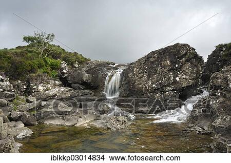 "Sgurr nan Gillean from Sligachan, waterfalls, Schottland, Isle of Skye, Scotland, United Kingdom, Europe" View Large Photo Image Picture - "Sgurr nan Gillean from Sligachan, waterfalls, Schottland, Isle of Skye, Scotland, United Kingdom, Europe". Fotosearch