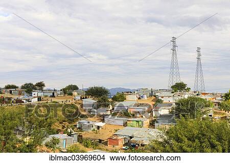 "Shack settlement, slums, Katutura, Windhoek, Namibia, Africa" View Large Photo Image Picture - "Shack settlement, slums, Katutura, Windhoek, Namibia, Africa". Fotosearch