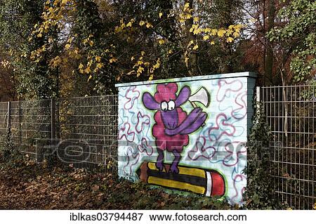 "Sheep figure using an axe, mural, North Rhine-Westphalia, Germany, Europe" View Large Photo Image Stock Photo - "Sheep figure using an axe, mural, North Rhine-Westphalia, Germany, Europe". Fotosearch
