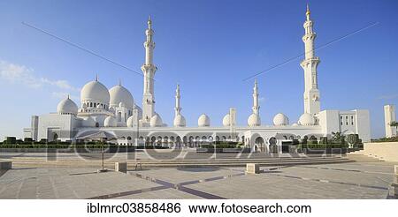 "Sheikh Zayed Grand Mosque, Abu Dhabi, Emirate of Abu Dhabi, United Arab Emirates, Asia" View Large Photo Image Stock Photograph - "Sheikh Zayed Grand Mosque, Abu Dhabi, Emirate of Abu Dhabi, United Arab Emirates, Asia". Fotosearch