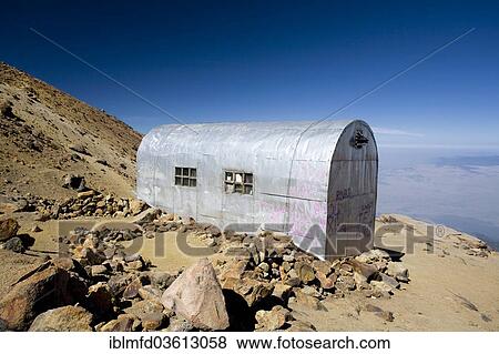 "Shelter on the Iztaccihuatl volcano, Iztaccihuatl Popocatepetl National Park, Puebla, Mexico, North America" View Large Photo Image Stock Photo - "Shelter on the Iztaccihuatl volcano, Iztaccihuatl Popocatepetl National Park, Puebla, Mexico, North America". Fotosearch