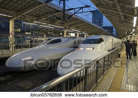 "Shinkansen train station, Tokyo, Japan, Asia" View Large Photo Image Stock Photograph - "Shinkansen train station, Tokyo, Japan, Asia". Fotosearch