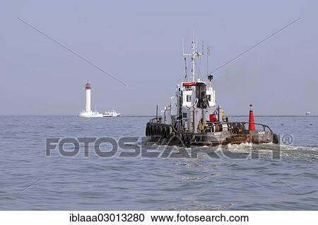 "Ship, a lighthouse at back, Odessa, Odessa Oblast, Ukraine, Europe" View Large Photo Image Stock Image - "Ship, a lighthouse at back, Odessa, Odessa Oblast, Ukraine, Europe". Fotosearch