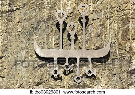 "Ship symbol on a rock wall, Nappstraumen, Lofoten, Nordland, Norway, Europe" View Large Photo Image Stock Image - "Ship symbol on a rock wall, Nappstraumen, Lofoten, Nordland, Norway, Europe". Fotosearch
