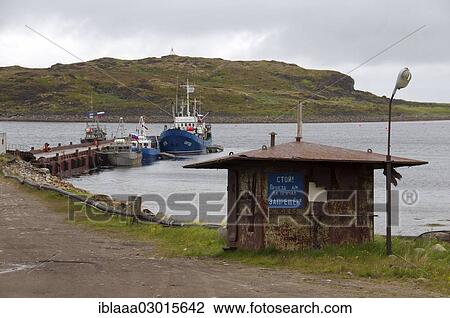 "Shipping pier in a rural locality on the Barents Sea, Dalniye Zelentsy, Kola Peninsula, Kolsky District, Murmansk Oblast, Russia, Europe" View Large Photo Image Stock Image - "Shipping pier in a rural locality on the Barents Sea, Dalniye Zelentsy, Kola Peninsula, Kolsky District, Murmansk Oblast, Russia, Europe". Fotosearch