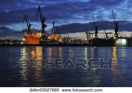"Shipyard in the Port of Hamburg, Hafengebiet, Hamburg, Hamburg, Germany, Europe" View Large Photo Image Stock Image - "Shipyard in the Port of Hamburg, Hafengebiet, Hamburg, Hamburg, Germany, Europe". Fotosearch