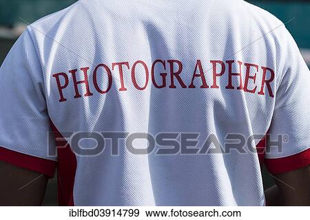 "Shirt, lettering """"Photographer"""", Wonderla Amusement Park, Bangalore, Karnataka, India, Asia" View Large Photo Image Stock Photo - "Shirt, lettering """"Photographer"""", Wonderla Amusement Park, Bangalore, Karnataka, India, Asia". Fotosearch