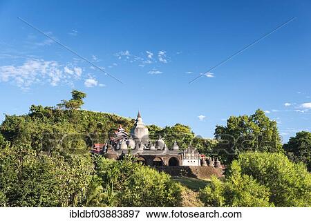 "Shite-thaung, Shitthaung or Sitropeng Temple, Mrauk U, Sittwe District, Rakhine State, Myanmar, Asia" View Large Photo Image Stock Photo - "Shite-thaung, Shitthaung or Sitropeng Temple, Mrauk U, Sittwe District, Rakhine State, Myanmar, Asia". Fotosearch