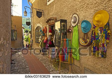 "Shop in an alley, Departement Alpes-Maritimes, Region Provence-Alpes-Cote d? ÇÖAzur, France, Europe" View Large Photo Image Stock Photo - "Shop in an alley, Departement Alpes-Maritimes, Region Provence-Alpes-Cote d? ÇÖAzur, France, Europe". Fotosearch