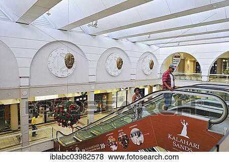 Stock Photo - "Shopping centre, Windhoek, Namibia, Africa". Fotosearch