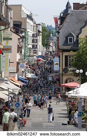 "Shopping street in Bad Kreuznach, Rhineland-Palatinate, Germany, Europe" View Large Photo Image Stock Photo - "Shopping street in Bad Kreuznach, Rhineland-Palatinate, Germany, Europe". Fotosearch