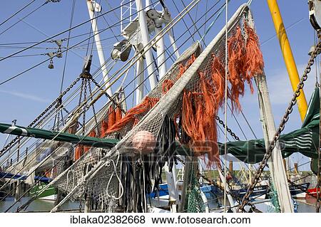 "Shrimp boats in the port, Norddeich, Norden, East Frisia, Lower Saxony, Germany, Europe" View Large Photo Image Stock Photo - "Shrimp boats in the port, Norddeich, Norden, East Frisia, Lower Saxony, Germany, Europe". Fotosearch