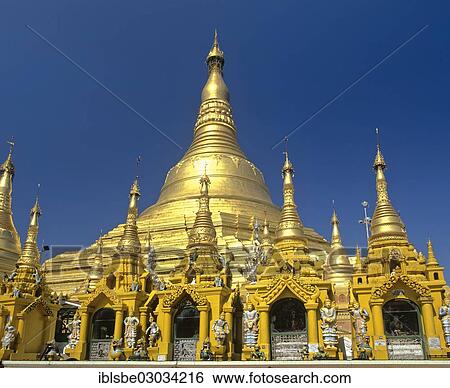 "Shwedagon Pagoda, golden stupa with golden chedis, Rangun, Yangon Region, Myanmar, Burma, Asia" View Large Photo Image Stock Photograph - "Shwedagon Pagoda, golden stupa with golden chedis, Rangun, Yangon Region, Myanmar, Burma, Asia". Fotosearch