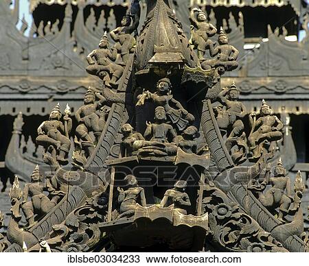 "Shwedagon Pagoda, wood carvings, Rangun, Yangon Region, Myanmar, Burma, Asia" View Large Photo Image Stock Image - "Shwedagon Pagoda, wood carvings, Rangun, Yangon Region, Myanmar, Burma, Asia". Fotosearch