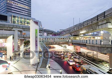 Picture - "Siam Square, Bangkok, Thailand, Asia". Fotosearch