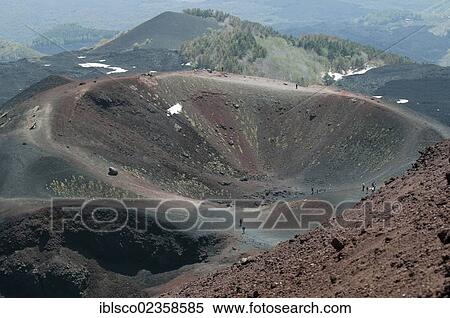 "Side crater, Mount Etna, Sicily, Italy, Europe" View Large Photo Image Stock Photography - "Side crater, Mount Etna, Sicily, Italy, Europe". Fotosearch