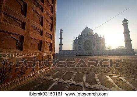 "Side Mosque, Taj Mahal, mausoleum, UNESCO World Heritage Site, morning light, Agra, Uttar Pradesh, India, Asia" View Large Photo Image Stock Image - "Side Mosque, Taj Mahal, mausoleum, UNESCO World Heritage Site, morning light, Agra, Uttar Pradesh, India, Asia". Fotosearch