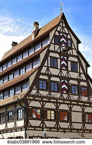 "Siebendacherhaus, or Seven Roof House, at Gerberplatz square, Memmingen, Allgau, Bavaria, Germany, Europe" View Large Photo Image Stock Photo - "Siebendacherhaus, or Seven Roof House, at Gerberplatz square, Memmingen, Allgau, Bavaria, Germany, Europe". Fotosearch