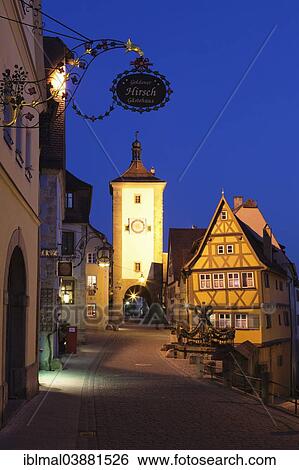 "Siebers Tower, Plonlein and Kobolzell Gate, Rothenburg ob der Tauber, Romantic Road, Franconia, Bavaria, Germany, Europe" View Large Photo Image Stock Photograph - "Siebers Tower, Plonlein and Kobolzell Gate, Rothenburg ob der Tauber, Romantic Road, Franconia, Bavaria, Germany, Europe". Fotosearch