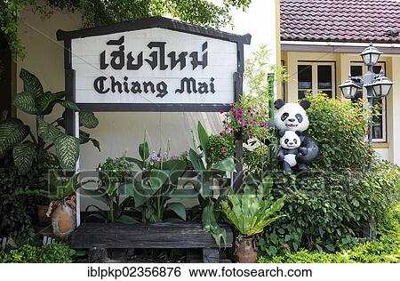 "Sign in Chiang Mai, Thailand, Asia" View Large Photo Image Stock Photograph - "Sign in Chiang Mai, Thailand, Asia". Fotosearch