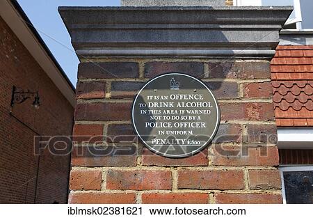 "Sign prohibiting the consumption of alcohol in the area, Canterbury Railway Station, South East England, administrative county of Kent, England, United Kingdom, Europe" View Large Photo Image Stock Image - "Sign prohibiting the consumption of alcohol in the area, Canterbury Railway Station, South East England, administrative county of Kent, England, United Kingdom, Europe". Fotosearch