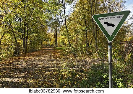 "Sign, """"Landschafts-Schutzgebiet"""", German for """"Protected landscape reserve"""" in an autumnal environment, Munich, Upper Bavaria, Bavaria, Germany, Europe" View Large Photo Image Stock Image - "Sign, """"Landschafts-Schutzgebiet"""", German for """"Protected landscape reserve"""" in an autumnal environment, Munich, Upper Bavaria, Bavaria, Germany, Europe". Fotosearch