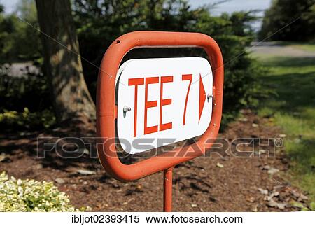 "Signpost on a golf course, route to Tee 7" View Large Photo Image Stock Photography - "Signpost on a golf course, route to Tee 7". Fotosearch