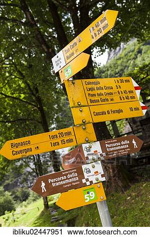 "Signposts in Foroglio, Bavona Valley, Val Bavona, Maggia Valley, Valle Maggia, Ticino, Switzerland, Europe" View Large Photo Image Stock Image - "Signposts in Foroglio, Bavona Valley, Val Bavona, Maggia Valley, Valle Maggia, Ticino, Switzerland, Europe". Fotosearch