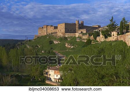 "Siguenza Castle, now a state-run hotel, Siguenza, Guadalajara province, Spain, Europe" View Large Photo Image Stock Image - "Siguenza Castle, now a state-run hotel, Siguenza, Guadalajara province, Spain, Europe". Fotosearch