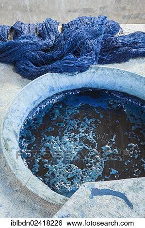 Silk dye at a silk making workshop outside Vientiane, Laos, Southeast Asia, Asia View Large Photo Image Stock Photograph - Silk dye at a silk making workshop outside Vientiane, Laos, Southeast Asia, Asia. Fotosearch